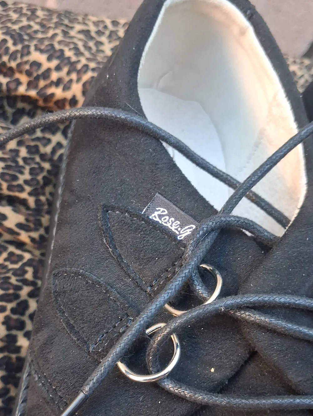 Black Suede Platform Lace-Up Men's Shoes